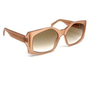 NEW!! CELINE CL40148I 47F Beige Pink Sunglasses